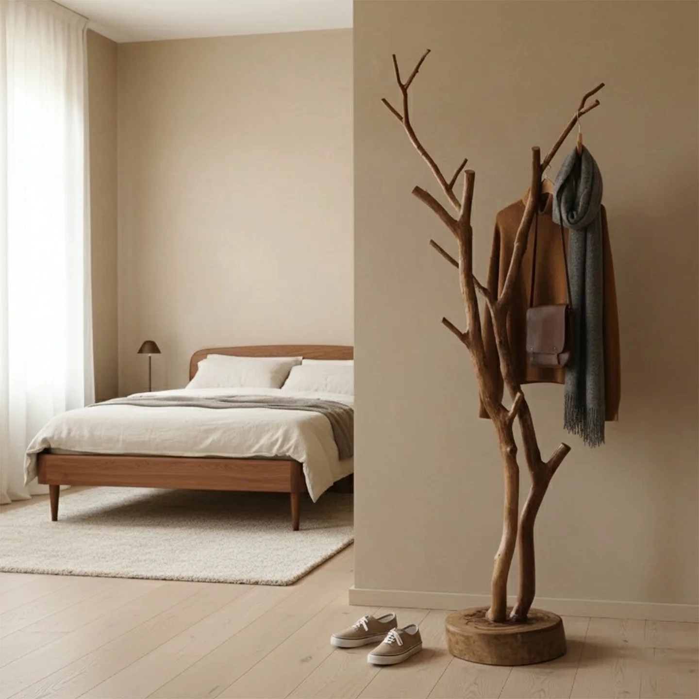 Interior Design Vintage Modern - İç Mekan İskandinav Tarzı Portmanto, İlişkili