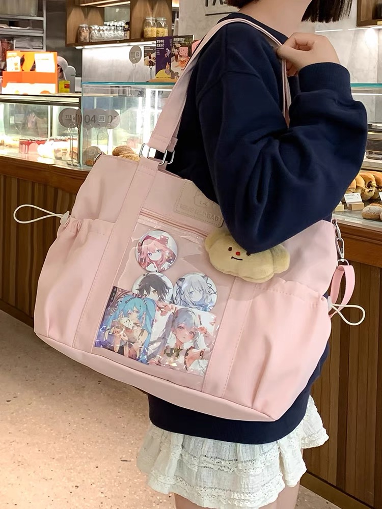 Interior Design Japan - JIAERDI Y2k Harajuku Tasarım Bayan Tote
