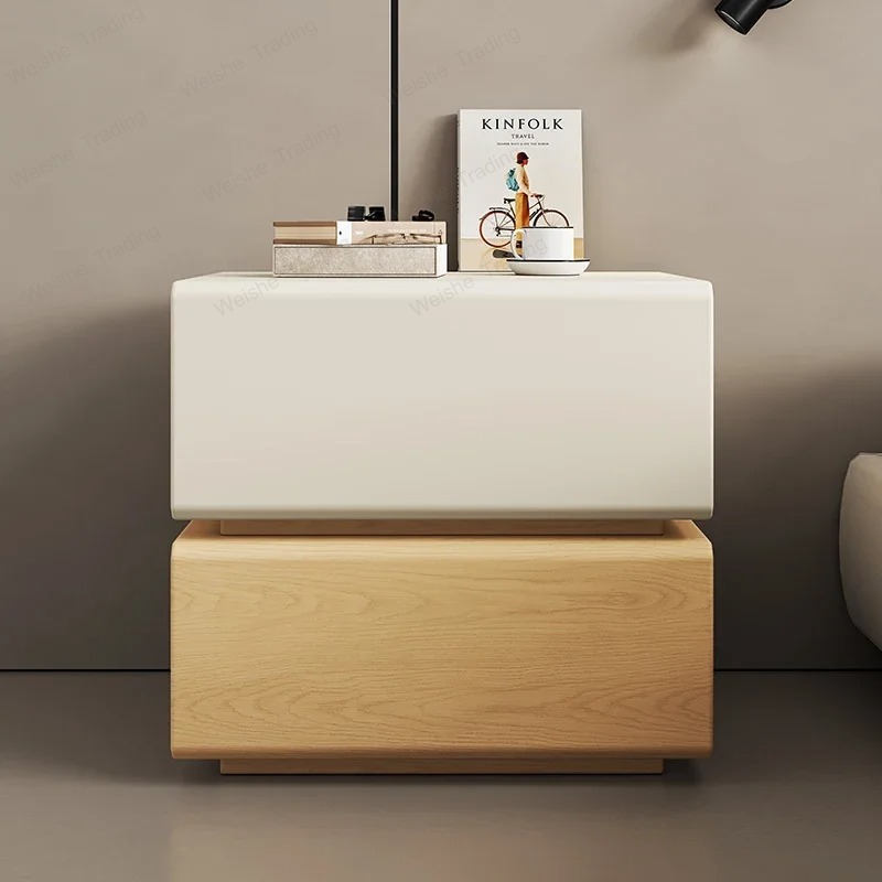 Interior Design Vintage Modern - Başucu Sehpası Minimalist Lüks Vintage Komodin