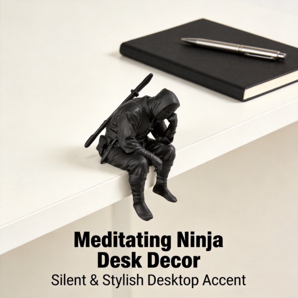 Japon Oturan Ninja Figürü 3D B - Interior Design Japan incelemesi ve fiyatı
