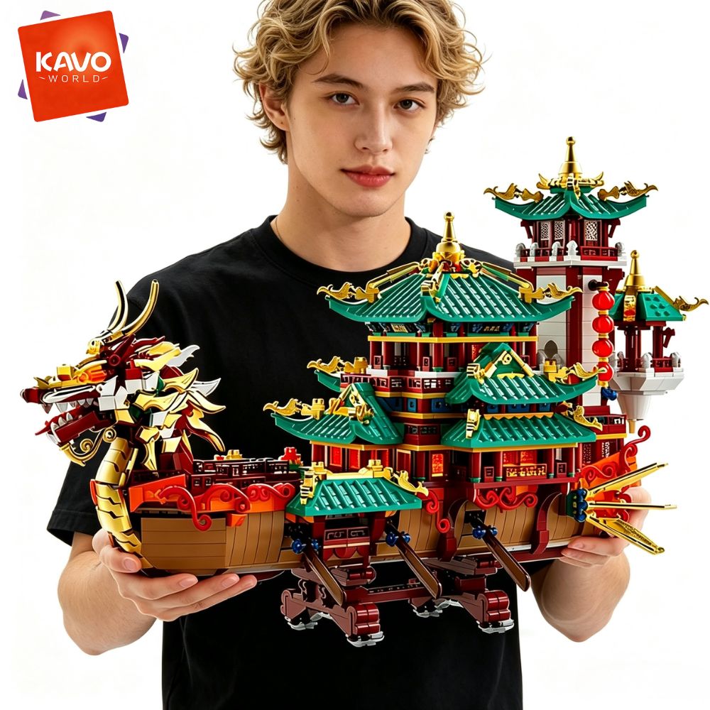 KAVOWORLD 2453 parça Ejderha T - Interior Design Lego incelemesi ve fiyatı