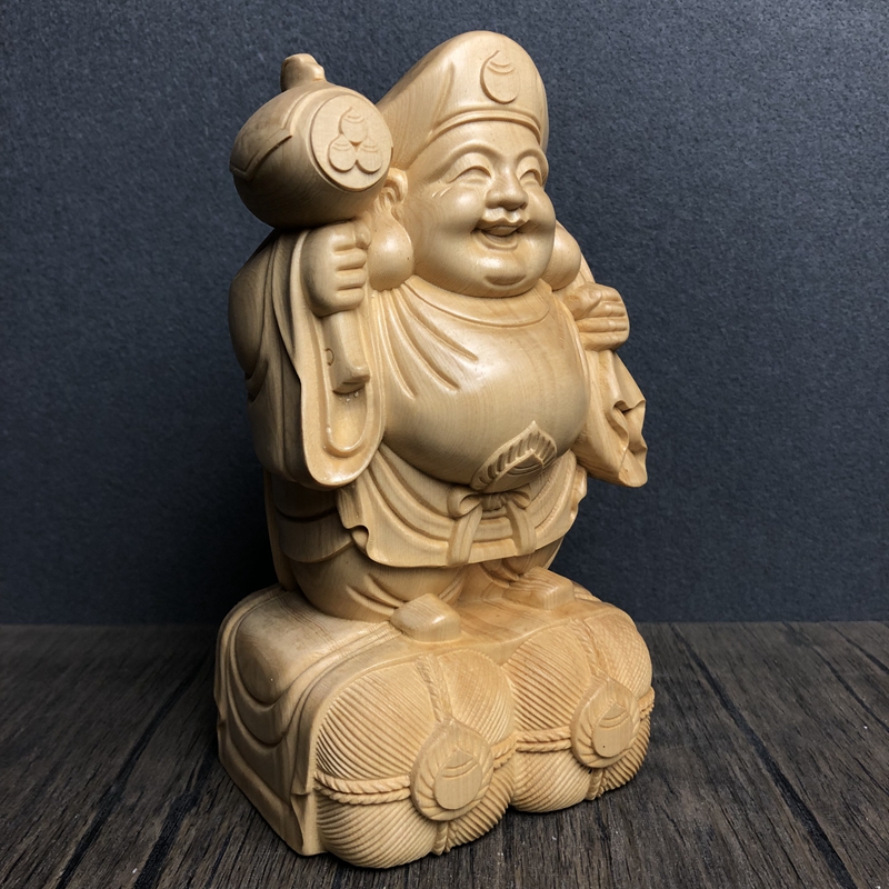 El Oyması Hinoki Ahşap Daikoku - Interior Design Japan incelemesi ve fiyatı